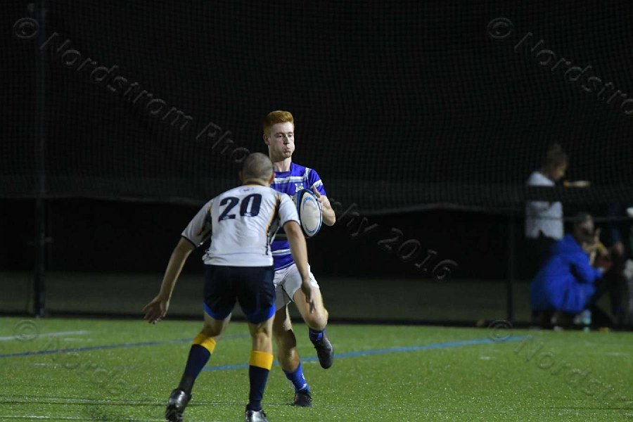 Wheaton Men\'s Rugby vs Mass Maritime.  Photo by Keith Nordstrom